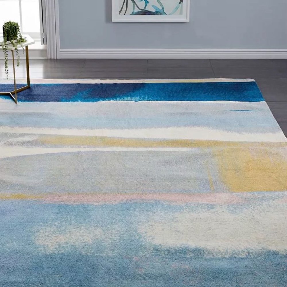 West Elm Sun-Kissed Landscape Rugs (Two)